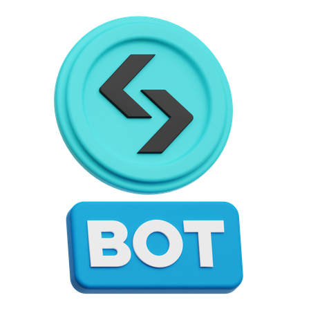Bitget Bot  3D Icon