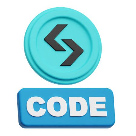 Bitget Code  3D Icon