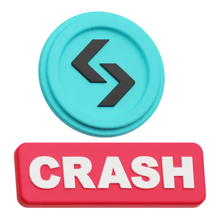 Bitget Crash  3D Icon