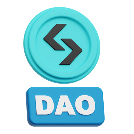 Bitget Dao  3D Icon