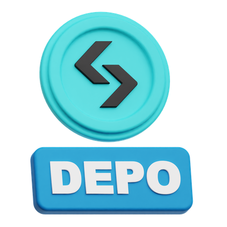 Bitget Depo  3D Icon