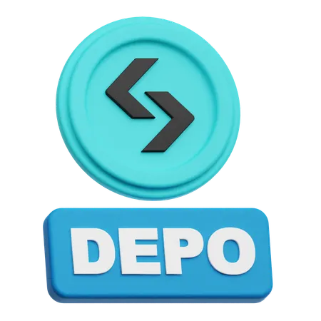Bitget Depo  3D Icon