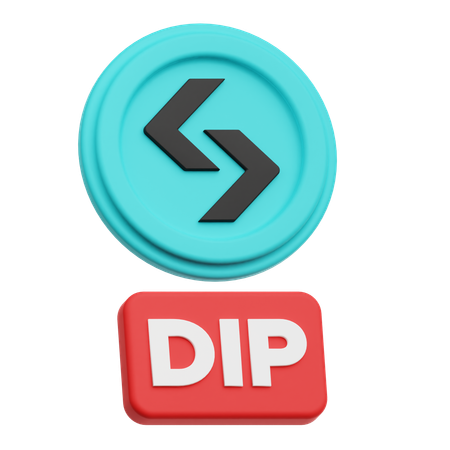 Bitget Dip  3D Icon
