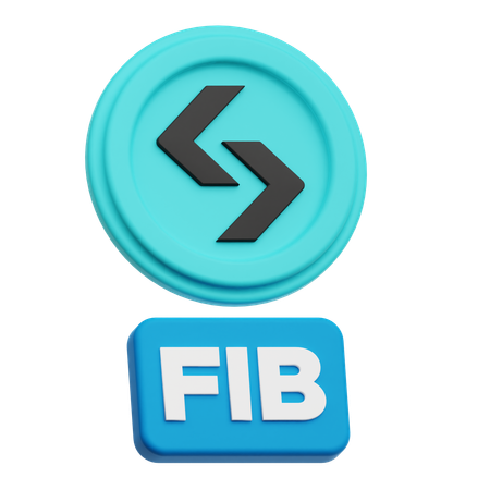 Bitget Fib  3D Icon