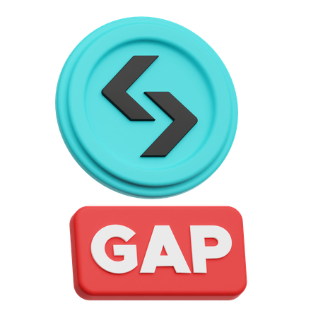 Bitget Gap  3D Icon