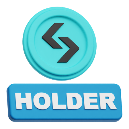 Bitget Holder  3D Icon