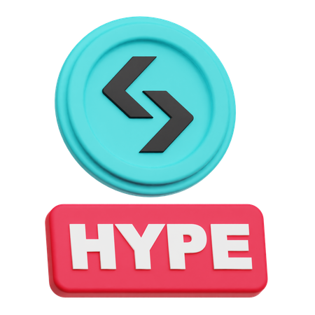 Bitget Hype  3D Icon