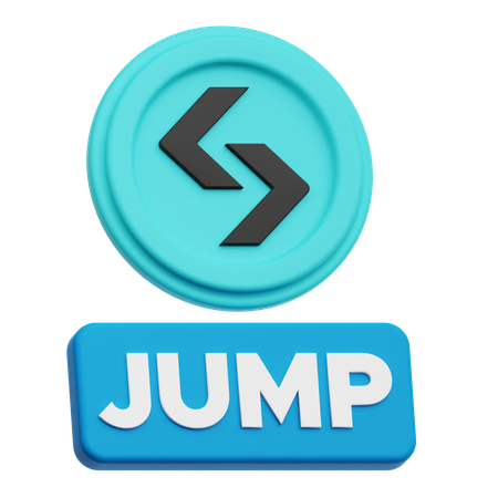 Bitget Jump  3D Icon