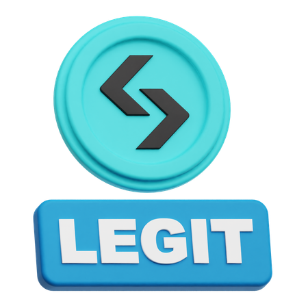 Bitget Legit  3D Icon