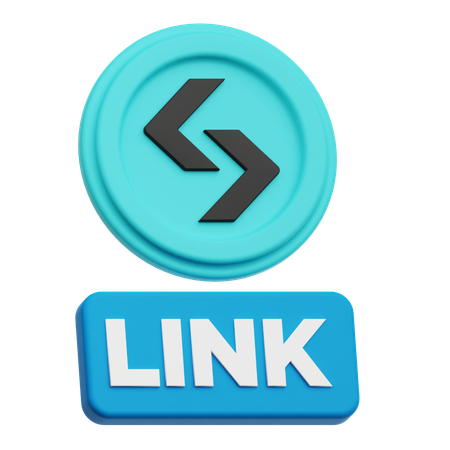 Bitget Link  3D Icon