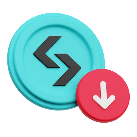Bitget Loss  3D Icon
