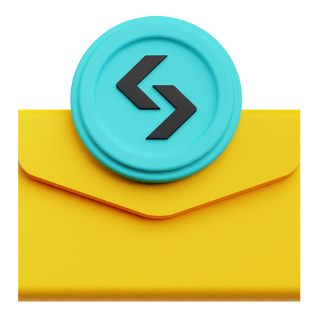 Bitget Mail  3D Icon