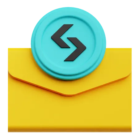 Bitget Mail  3D Icon