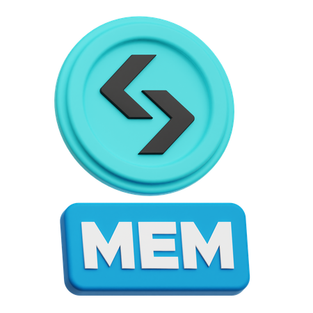Bitget Mem  3D Icon