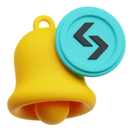 Bitget Notification  3D Icon