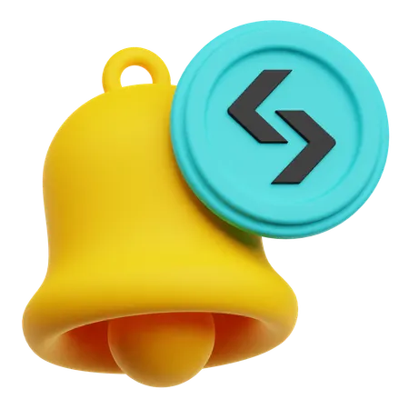 Bitget Notification  3D Icon