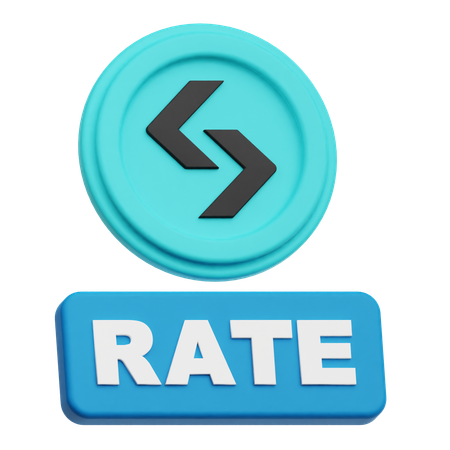 Bitget Rate  3D Icon