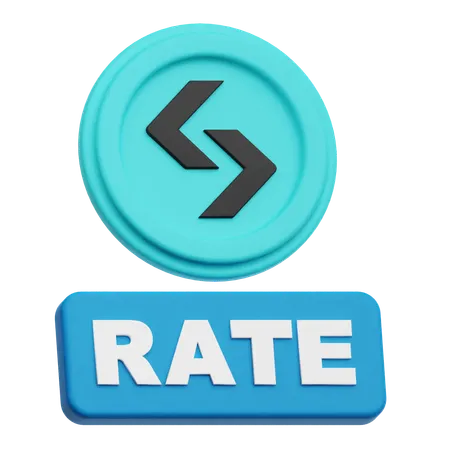 Bitget Rate  3D Icon