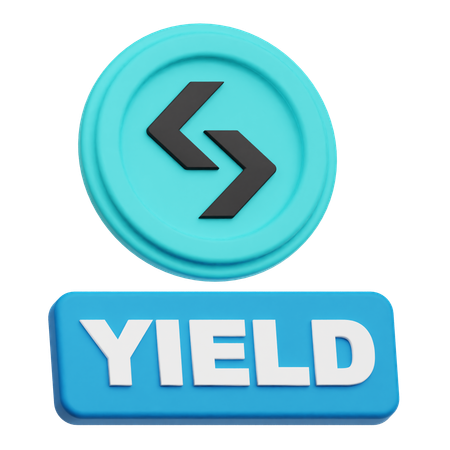 Rendimento bitget  3D Icon