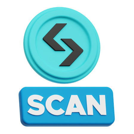 Bitget Scan  3D Icon