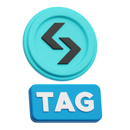 Bitget Tag  3D Icon