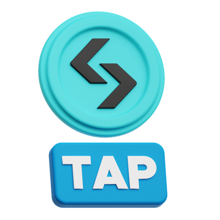 Bitget Tap  3D Icon