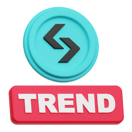 Bitget Trend  3D Icon