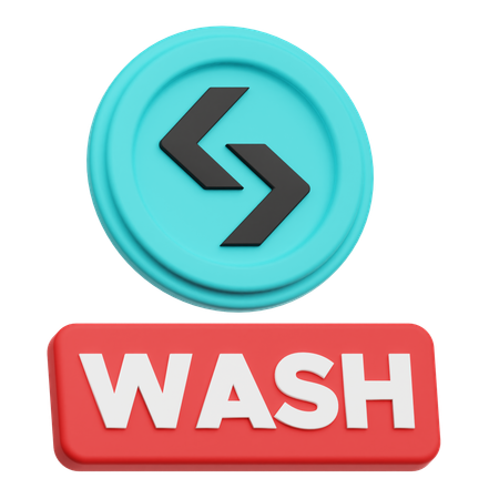 Bitget Wash  3D Icon