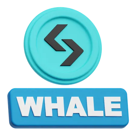 Baleia-pequena  3D Icon