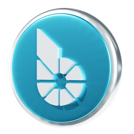 Bitshares  3D Icon