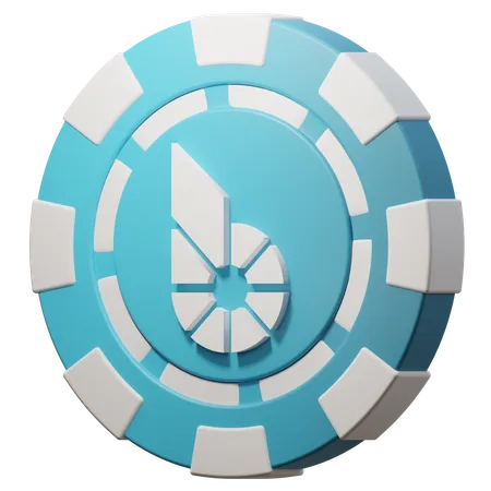 BitShares (BTS) Chip  3D Icon