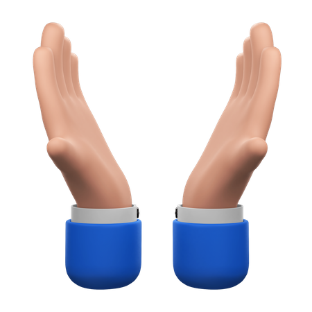 Bitte, Hände, Geste  3D Icon