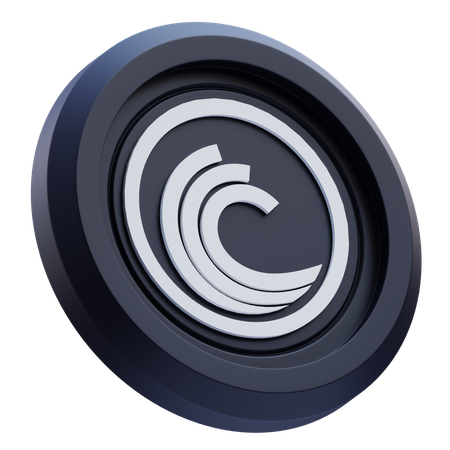 Criptomoeda BitTorrent  3D Icon