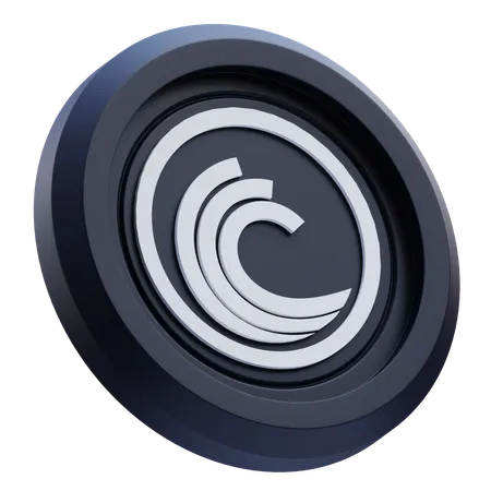 Criptomoeda BitTorrent  3D Icon