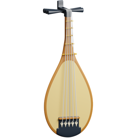 Biwa  3D Icon