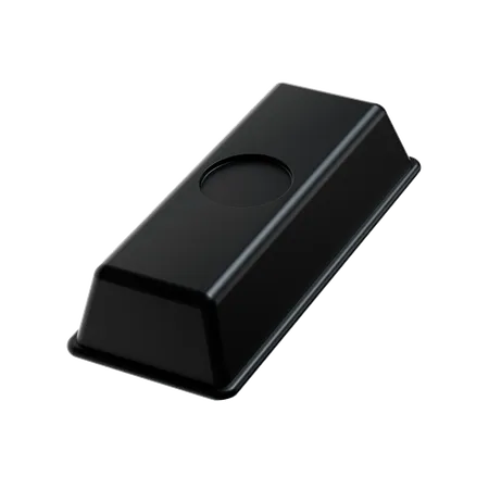 Black Bar  3D Icon