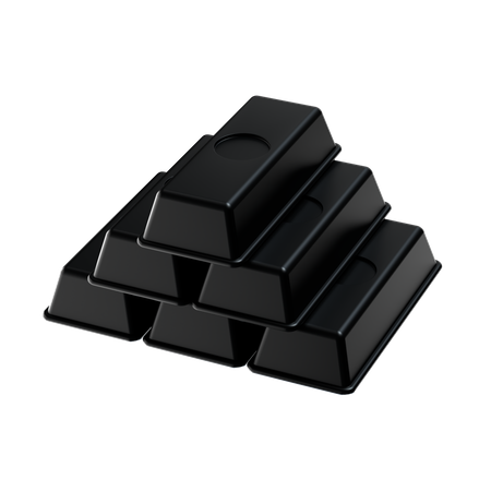 Black Bars  3D Icon