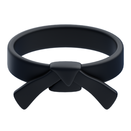 Black Belt  3D Icon