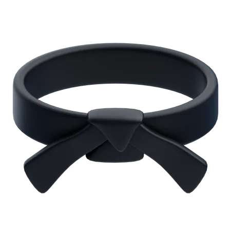 Black Belt  3D Icon