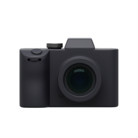 Black Camera  3D Icon