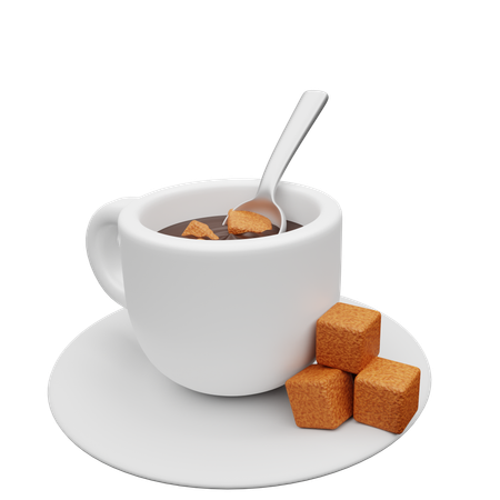 Black Coffee  3D Icon