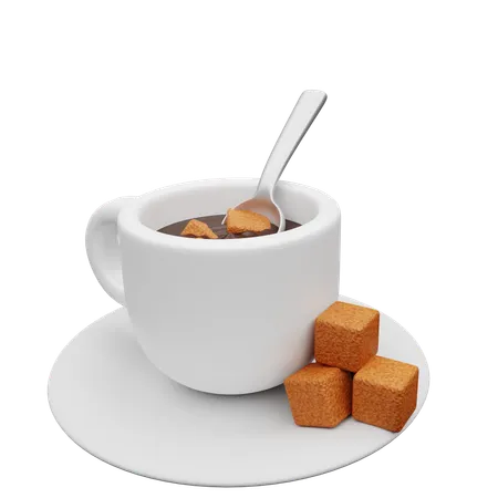 Black Coffee  3D Icon