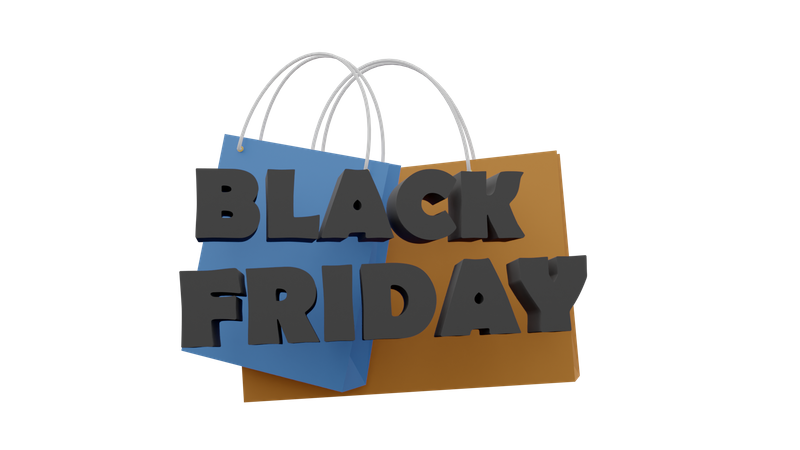 Black Firday Sale  3D Icon