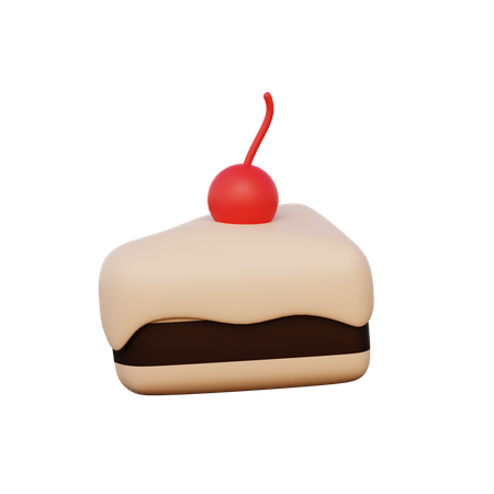 Black Forest Cake  3D Icon