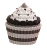 black forest cupcake