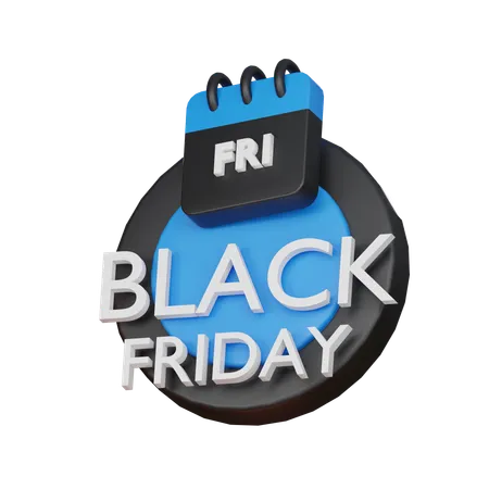 Black Friday 3 D Icon 3D Icon