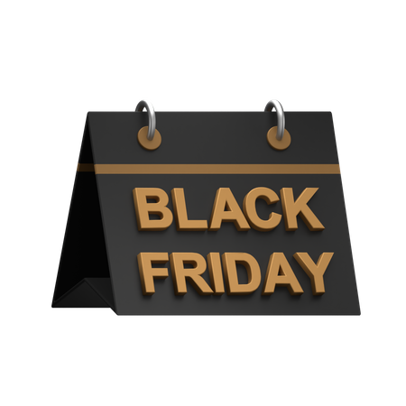 Black Friday  3D Icon