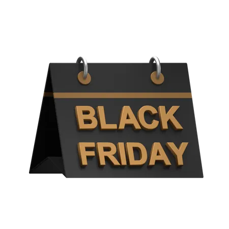 Black Friday  3D Icon