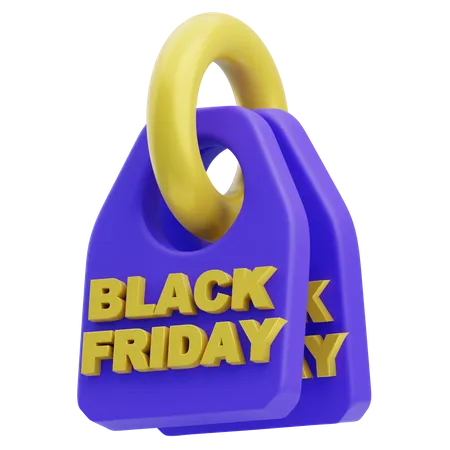 Black Friday  3D Icon