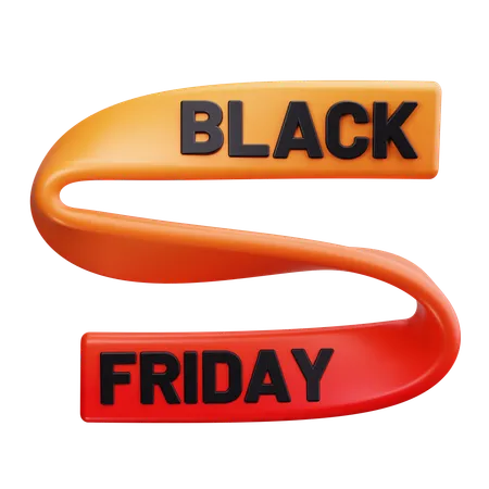 Black Friday  3D Icon